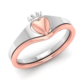Avon Ring | Wedding Ring in 14k White Gold - Diamondere