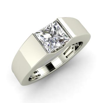 Norval Men's Ring with Princess cut VS Diamond | 0.6 carats Square VS ...