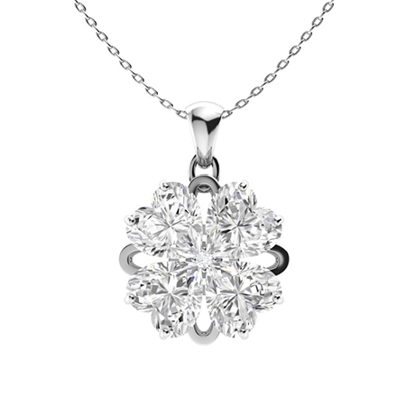 VVS Diamond Necklaces | VVS Diamond Pendants For Women | Pendants ...