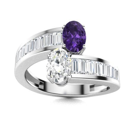 Amethyst Rings For Women | Rings | Diamondere (Natural & Certified)