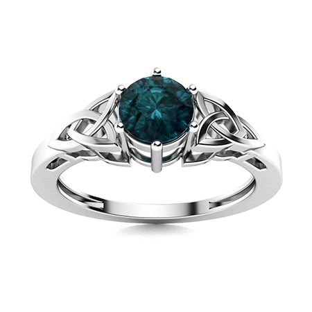 Blue Diamond Rings for Women | Heirloom Quality Available | Diamondere