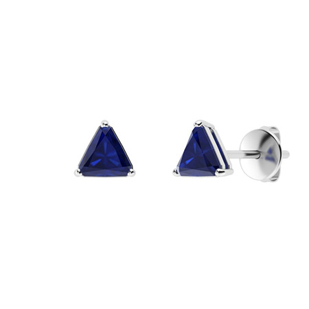 Triangle hot sale cut sapphire