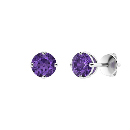 Amethyst Earrings For Women | Earrings | Diamondere (Natural & Certified)