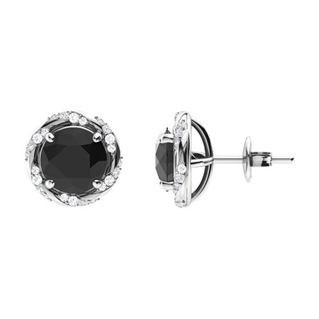 White gold and diamond earrings 0,22 carats | DAMIANI