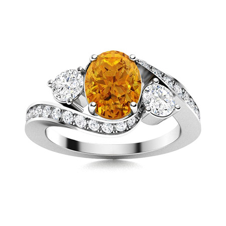 Citrine Rings for Women | Heirloom Quality Available | Diamondere