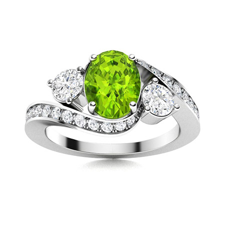 Peridot Rings for Women | Heirloom Quality Available | Diamondere