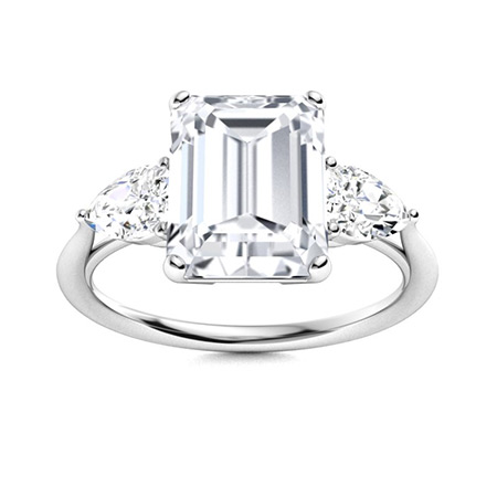 White Topaz Rings For Women | Rings | Diamondere (Natural & Certified)