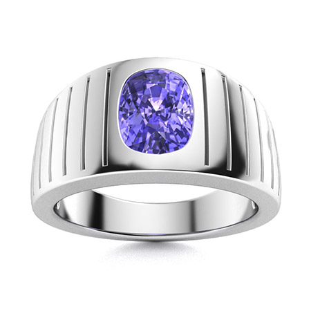 Tanzanite deals signet ring