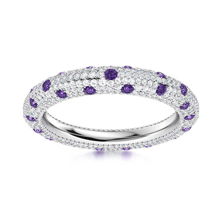 Amethyst Rings For Women | Rings | Diamondere (Natural & Certified)