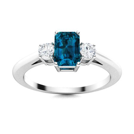 London Blue Topaz Rings For Women | Rings | Diamondere (Natural ...