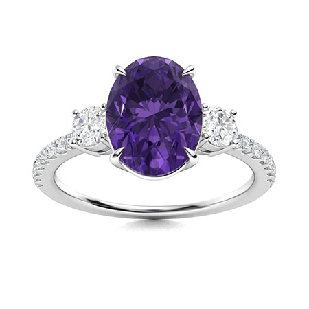 Amethyst Rings for Women | Heirloom Quality Available | Diamondere