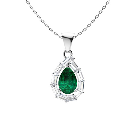 Tsavorite Necklaces | Tsavorite Pendants | Certified Fine Jewelry ...