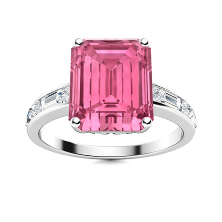 Pink Tourmaline Ring | 14k Gold Plated - 20% Sale
