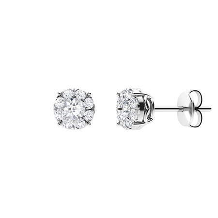 VVS Diamond Earrings For Women | Earrings | Diamondere (Natural ...