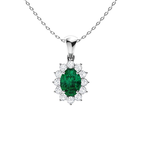 Tsavorite Necklaces | Tsavorite Pendants | Certified Fine Jewelry ...