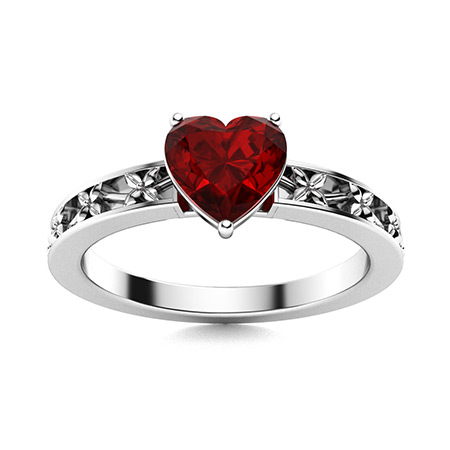 Garnet Rings for Women | Heirloom Quality Available | Diamondere