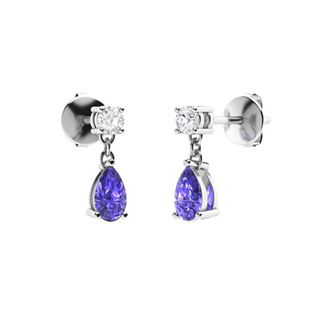 Tanzanite Earrings For Women | Earrings | Diamondere (Natural & Certified)