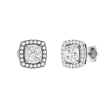 VVS Diamond Earrings For Women | Earrings | Diamondere (Natural ...