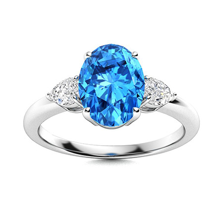 Three Stone Rings For Women | Diamondere
