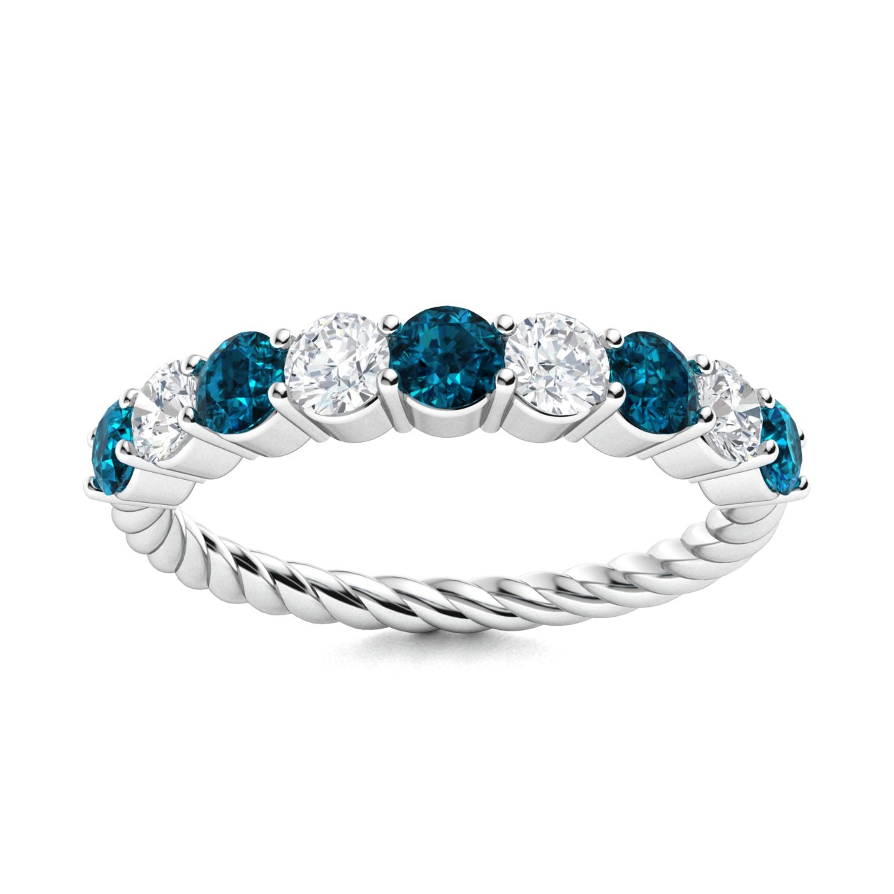 London blue topaz eternity ring hotsell