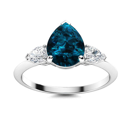 London Blue Topaz Rings for Women | Heirloom Quality Available | Diamondere