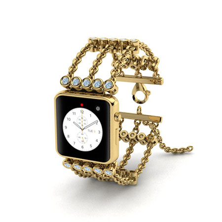 10k gold apple watch band