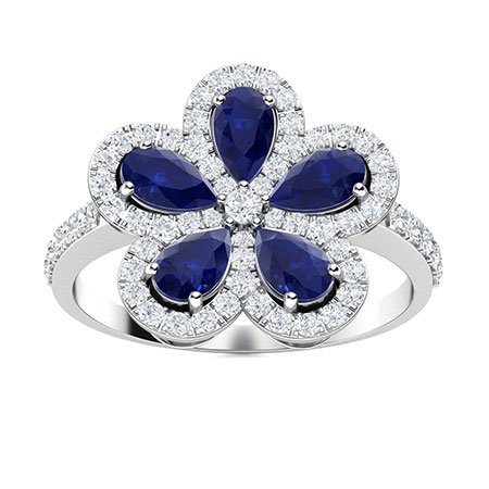 Sapphire Birthstone Jewelry For Women | Birthstone Jewelry | Diamondere ...