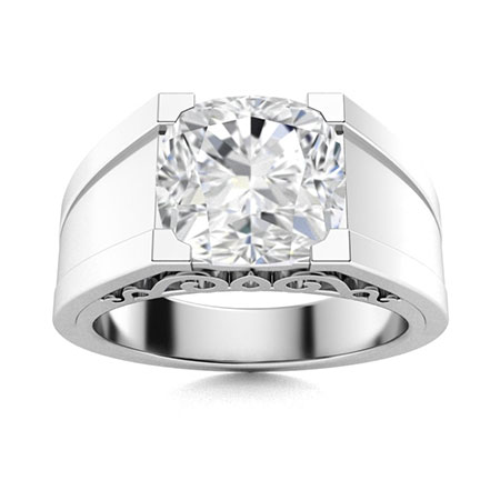 Men's Lab Created Diamond Wedding Bands | Men's Lab Created Diamond ...