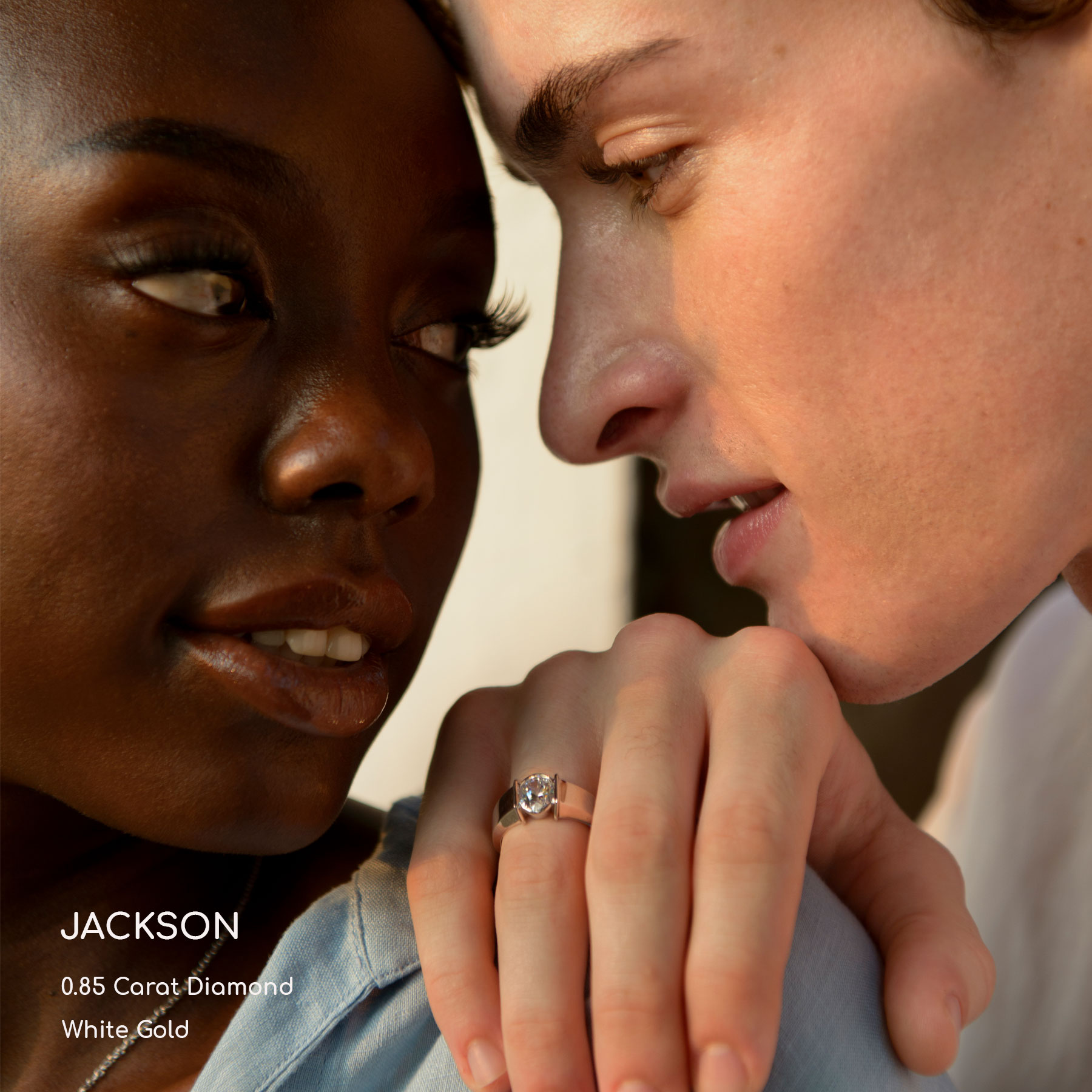 Jackson Men's Ring with Oval Aquamarine | 0.65 carats Oval