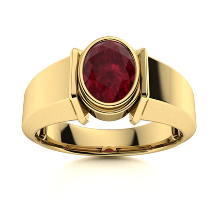 Fashion Square Red Crystal Stone Mens Ring Cross Design Gold Tone Signet  Rings Men Jewelry Accessories | Wish