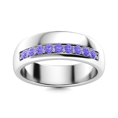 Men's Tanzanite Rings | Men's Tanzanite Wedding bands | Diamondere