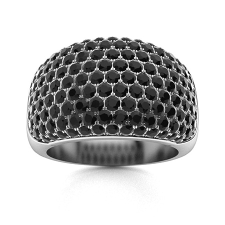 Men's Black Diamond Rings | Men's Black Diamond Wedding Bands | Diamondere