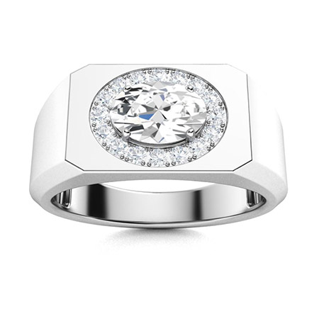 Men's VVS Diamond Wedding Bands | Men's VVS Diamond Rings | Diamondere ...