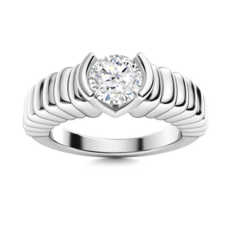 Men's Lab Created Diamond Wedding Bands | Men's Lab Created Diamond ...