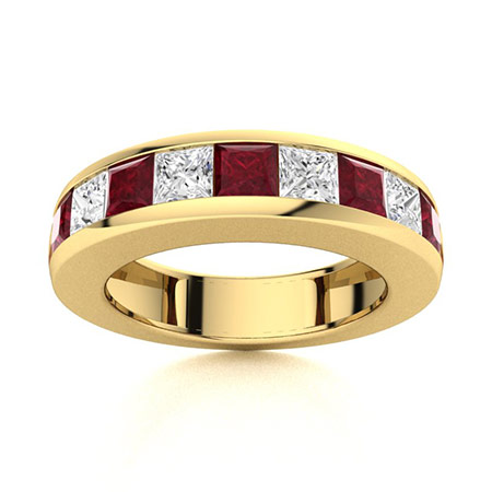 Men's Wedding Bands in Yellow Gold | Men's Rings in Yellow Gold | Diamondere