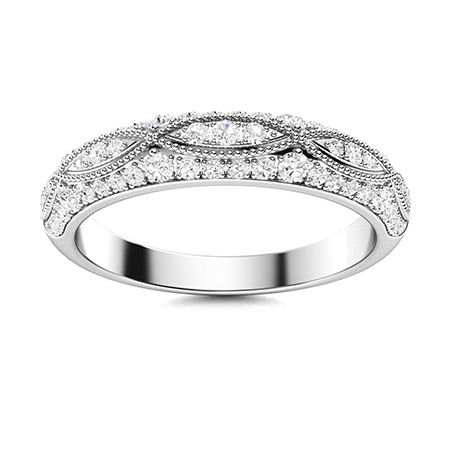 Kyne Ring with Round SI Diamond | 0.45 carats Round SI Diamond