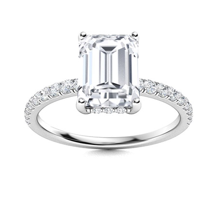 VVS Diamond Rings For Women | Rings | Diamondere (Natural & Certified)