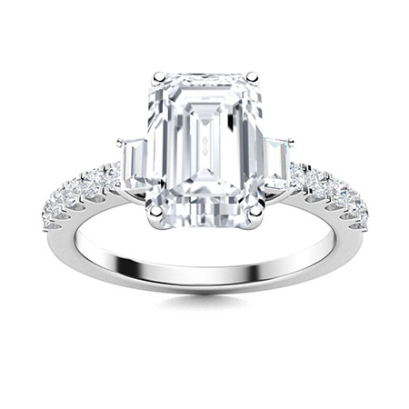 VVS Diamond Rings For Women | Rings | Diamondere (Natural & Certified)