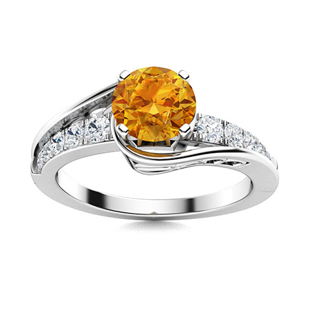 Citrine Rings for Women | Heirloom Quality Available | Diamondere
