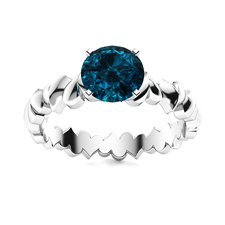 London Blue Topaz Rings For Women 