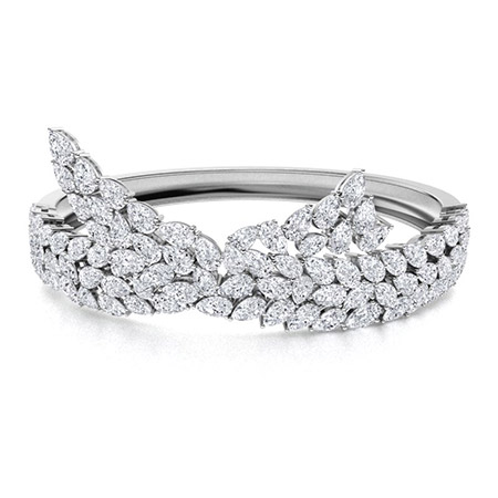 Diamond Bangles For Women | Bangles | Diamondere (Natural & Certified)