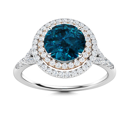 London Blue Topaz Rings For Women | Rings | Diamondere (Natural ...