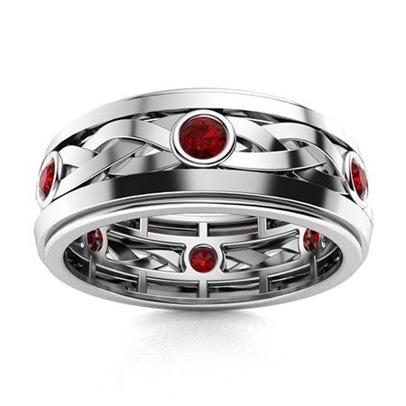 Garnet Rings for Women | Heirloom Quality Available | Diamondere