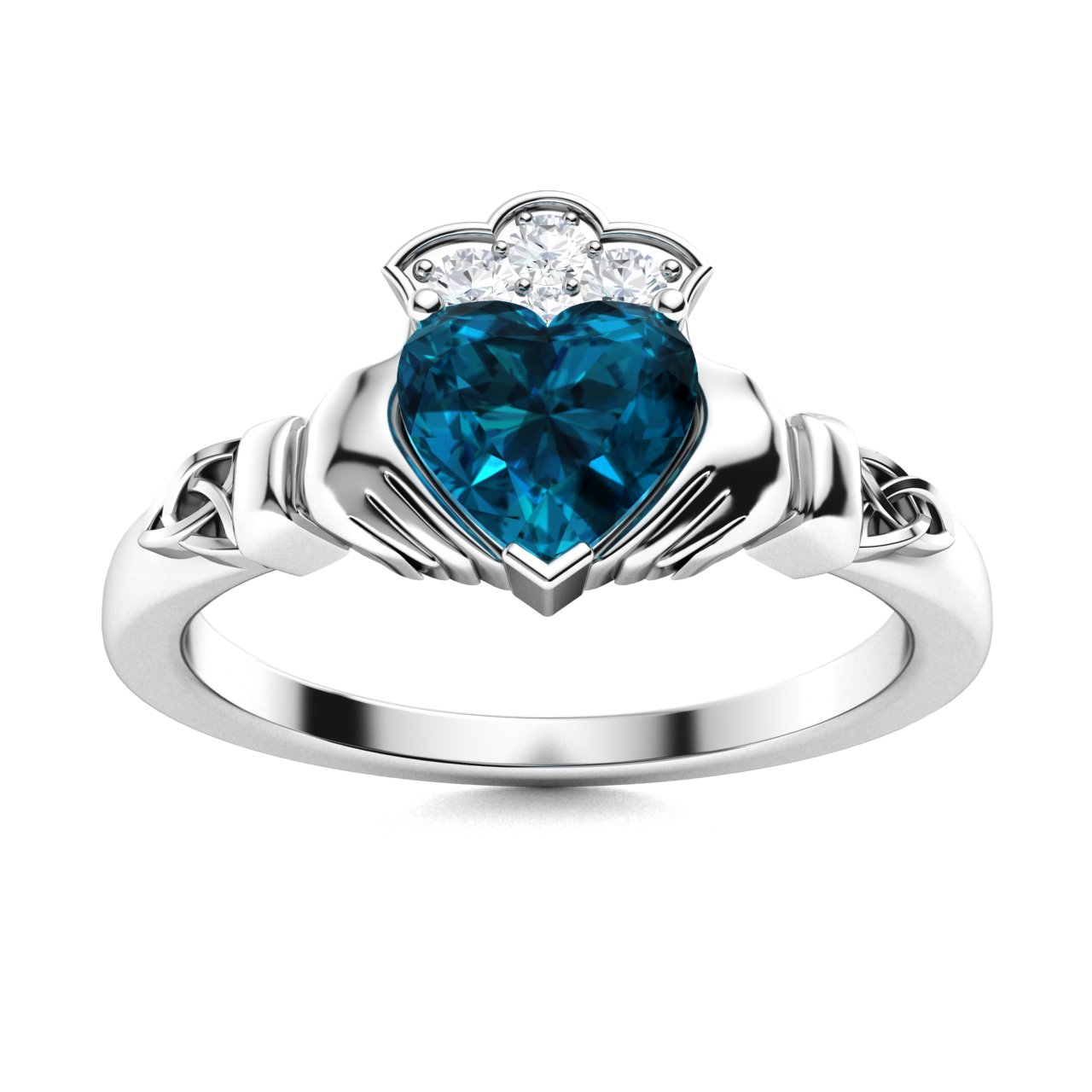 London Blue Topaz Rings For Women | Rings | Diamondere (Natural & Certified)