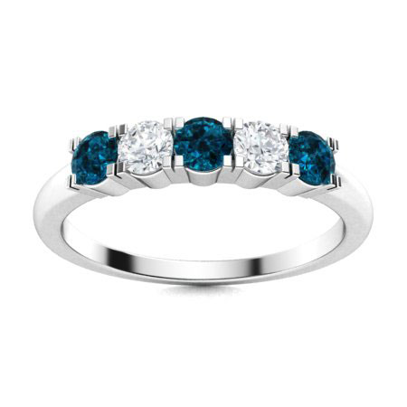 London blue topaz eternity band discount