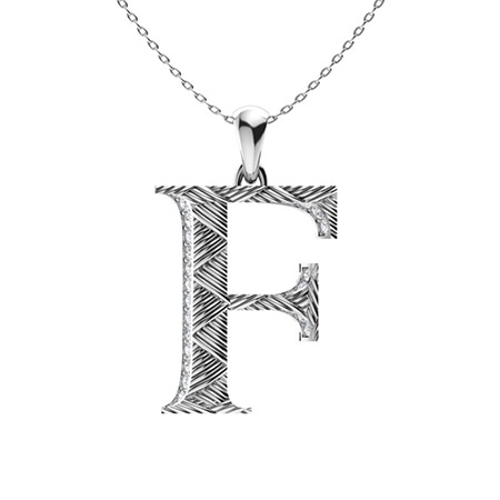 si diamond pendant mens