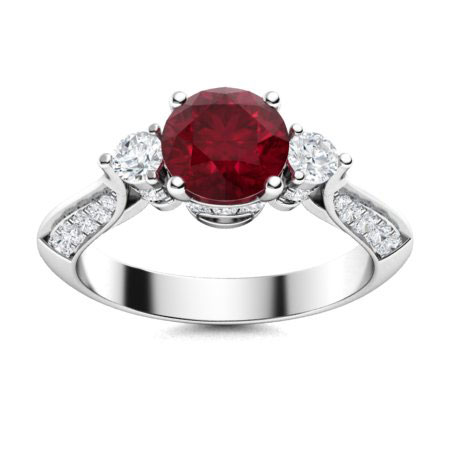 ruby stone wedding ring