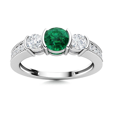 Emerald Rings for Women | Heirloom Quality Available | Diamondere
