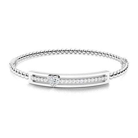 Platinum bangles design discount