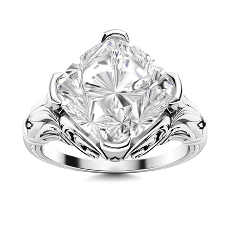 White Topaz Rings For Women | Rings | Diamondere (Natural & Certified)